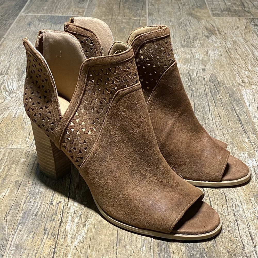 Report open toe booties